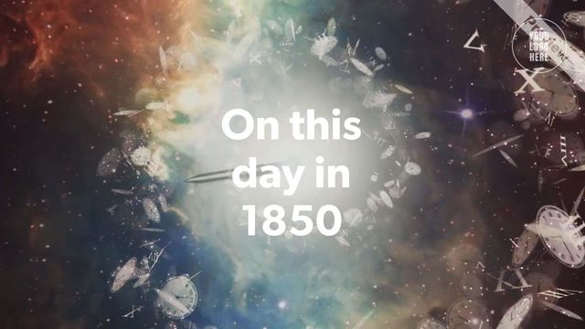 On This Day 1850 Video Template