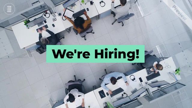 We're Hiring Video Template