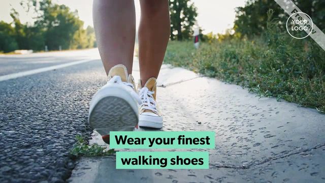 Take a Walk in the Park Day Video Template