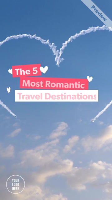 Top Romantic Destinations Video Template