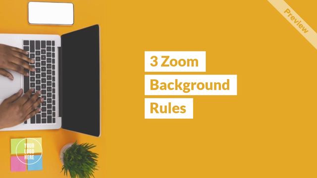 Zoom Backgrounds | HR  Video Template