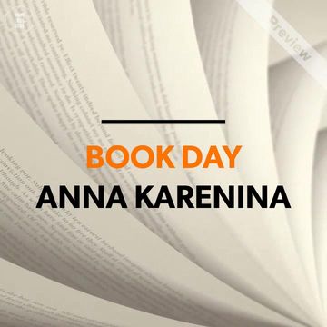 Book Day | Ana Karenina Video Template