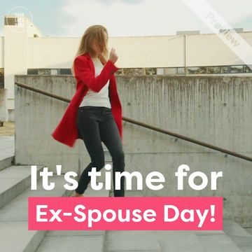 Ex-Spouse Day Video Template