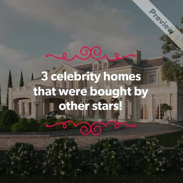 Celebrity Home Swapping Video Template