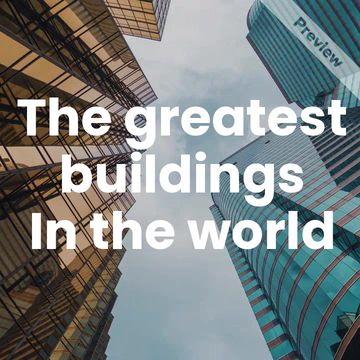 Greatest Buildings I San Remo Video Template