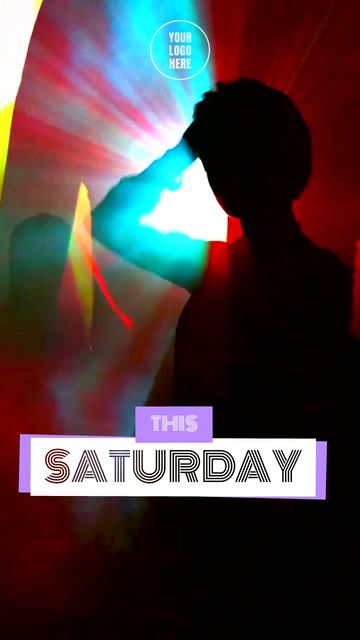 Electric Party Invite  Video Template