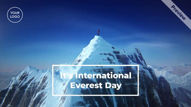 Everest Day Video Template
