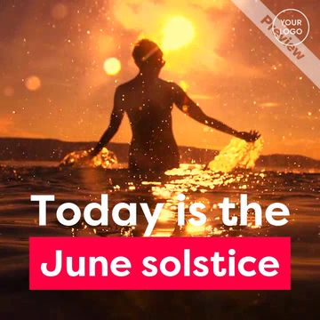 First Day of Summer Video Template