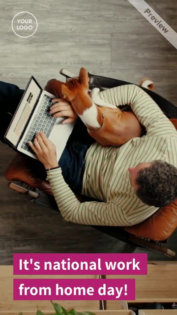 Work From Home Day Video Template