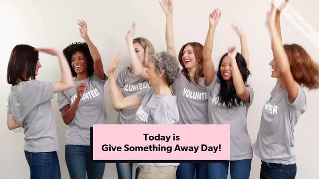 Give Something Away Day | July 15 Video Template