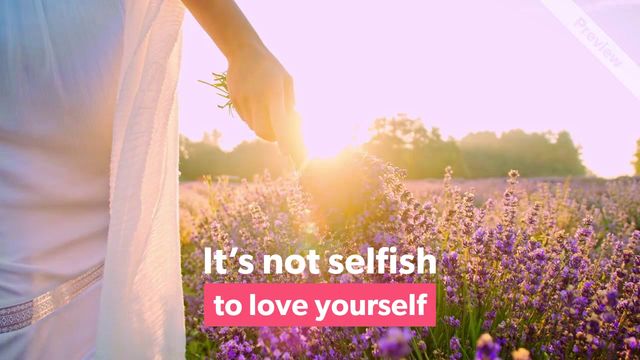 Self Care Sunday | Aug 14 Video Template