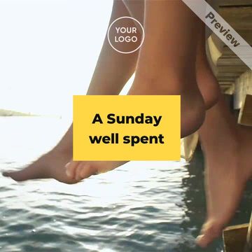 Happy Sunday Video Template
