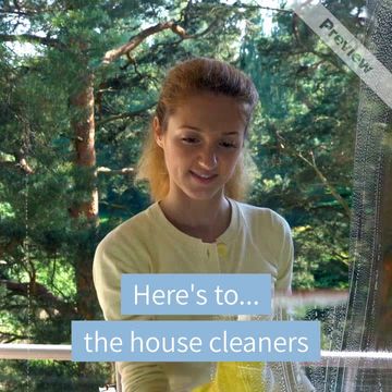Professional Housecleaners Day | Sept 17  Video Template