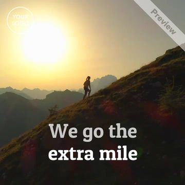The Extra Mile Video Template