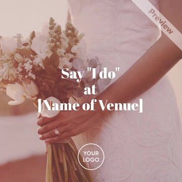 Wedding Venue Ad | Short Video Template