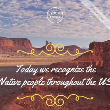 Indigenous Peoples Day | Oct 9 Video Template