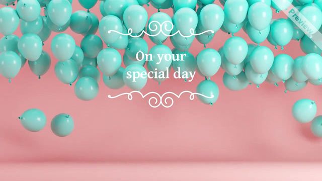 Happy Birthday | From the Team Video Template