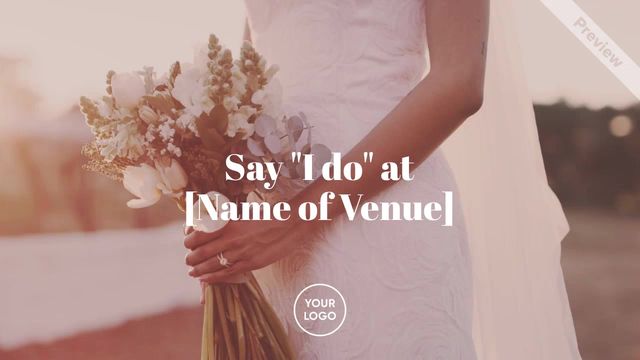 Wedding Venue Ad | Short Video Template