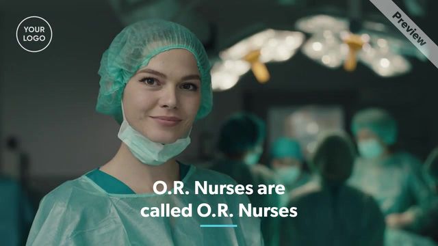 O.R. Nurse Day | Nov 14 Video Template