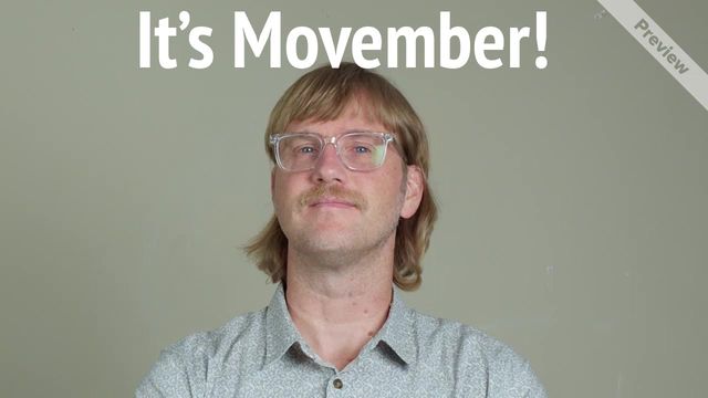 Movember Video Template