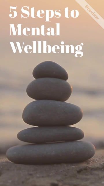 5 Steps to Mental Wellbeing  Video Template