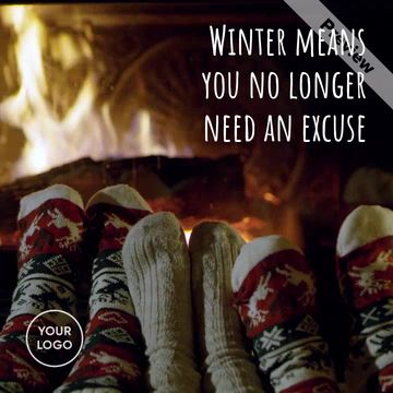 Stay-In Saturday | Winter Edition Video Template