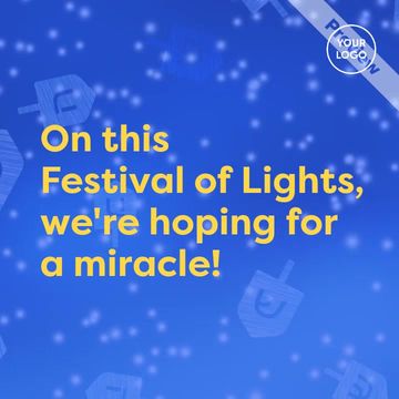 First Night of Hanukkah | Dec 18 Video Template
