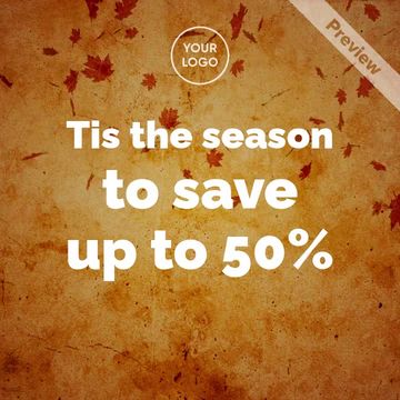 Black Friday | Tis the Season to Save Video Template