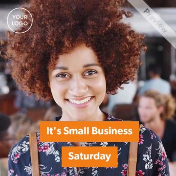 Small Business Saturday | Support Us Video Template