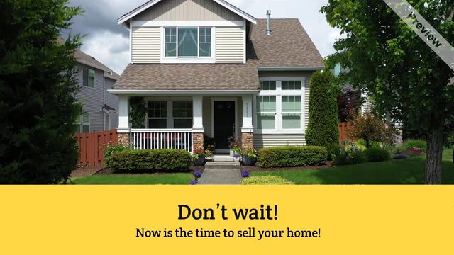 Should you Sell Now? | Real Estate Video Template