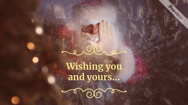 Merry Christmas | From Us  Video Template