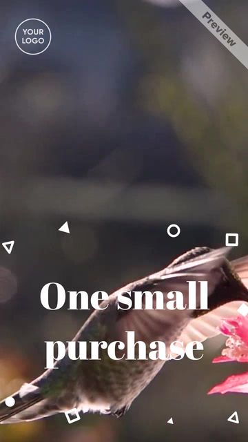 Small Business Saturday | Shop Local  Video Template