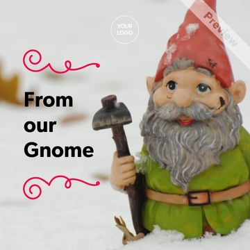 Christmas Gnomes | Real Estate Video Template