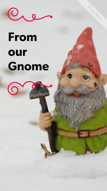 Christmas Gnomes | Real Estate Video Template