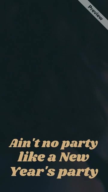 New Years Party Invite Video Template