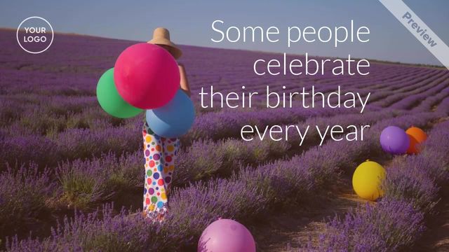 Happy Birthday, Leap Dayers! Video Template