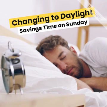 Daylight Saving Time Starts | March 11 Video Template
