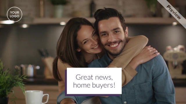 Lower Interest Rates | Real Estate  Video Template