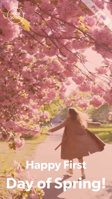 First Day Of Spring | March 20 Video Template