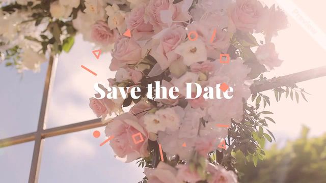 Save the Date | Wedding  Video Template