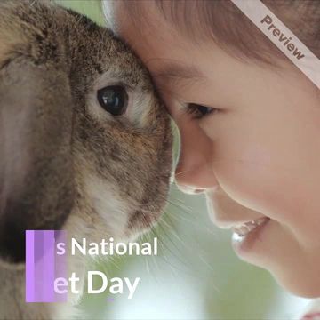 Pet Day | Apr 11 Video Template