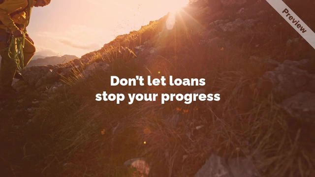 Loan Assistance | Finance | Wide Video Template