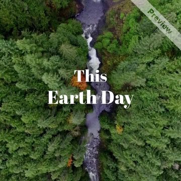 Be the Change | Earth Day | Apr 22 Video Template