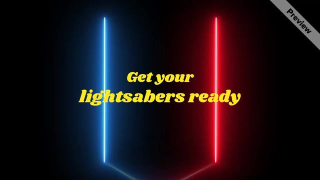 Star Wars Day | May 4  Video Template