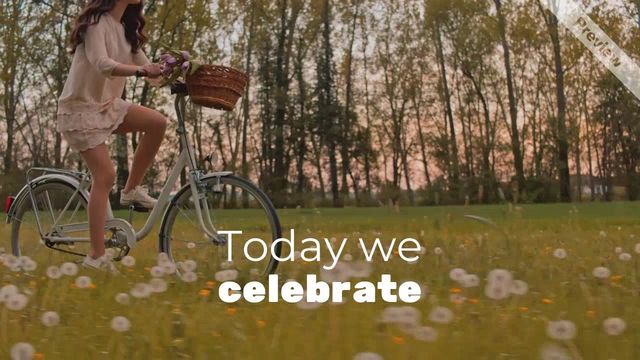 Bicycle Day  | Jun 3 Video Template