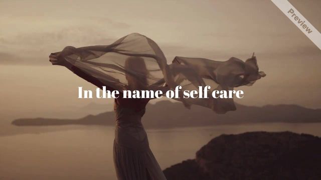 Self Care Saturday  Video Template