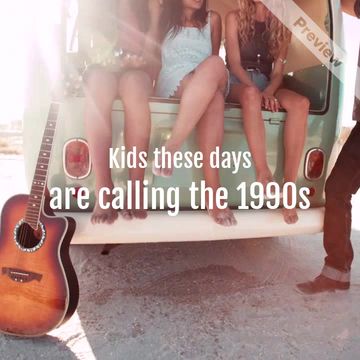 Kids These Days | Throwback Thursday Video Template