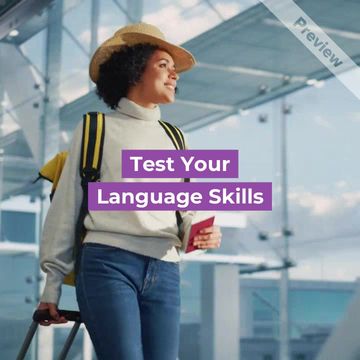 Travel Tuesday | Language Skills Video Template