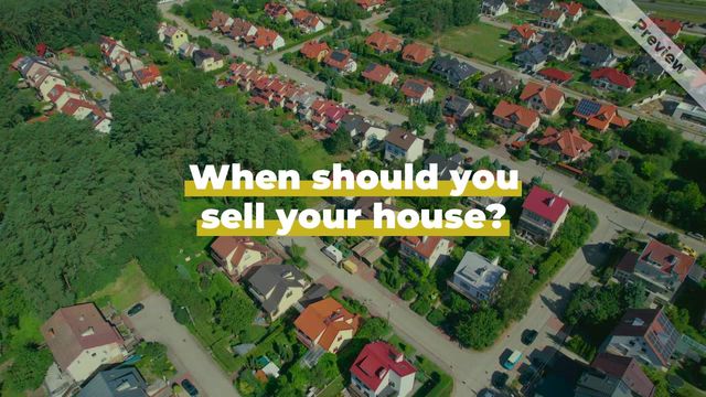 Best Month To Sell | Real Estate Video Template