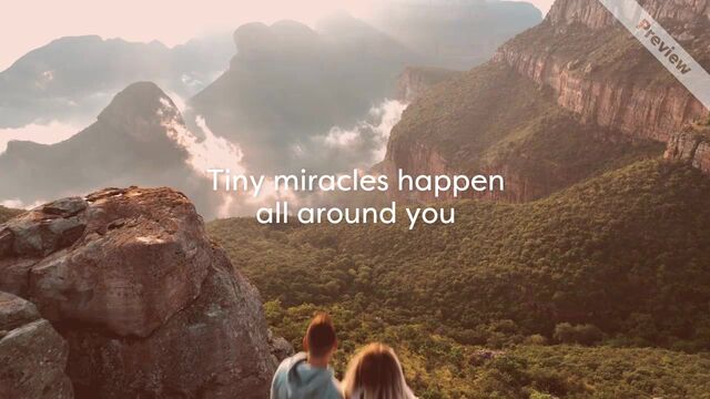Feel Good Friday | Miracles Happen Video Template